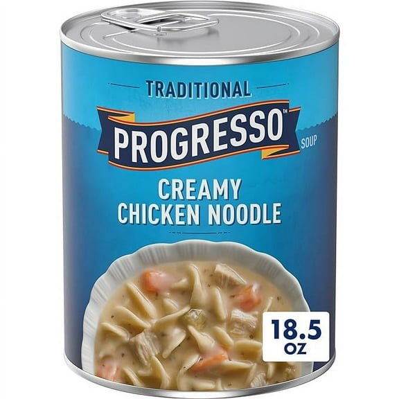 Progresso Traditional, Creamy Chicken Noodle Canned Soup, 18.5 oz.