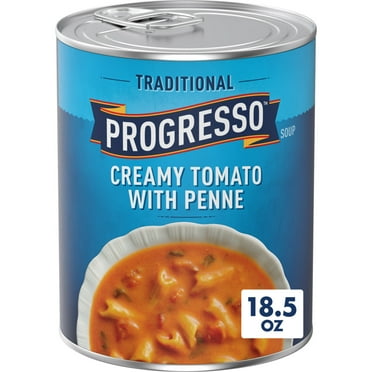 Progresso Traditional, Creamy Tomato with Penne Canned Soup, 18.5 oz