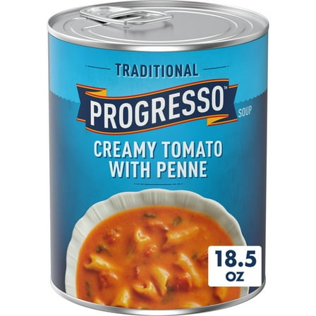 Progresso Traditional, Creamy Tomato with Penne Canned Soup, 18.5 oz
