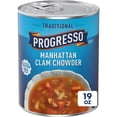 thumbnail image 1 of Progresso Traditional, Manhattan Clam Chowder Canned Soup, Gluten Free, 19 oz., 1 of 14
