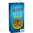 thumbnail image 1 of Progresso Vegetable Broth, Vegetarian, Gluten Free, 32 oz, 1 of 14