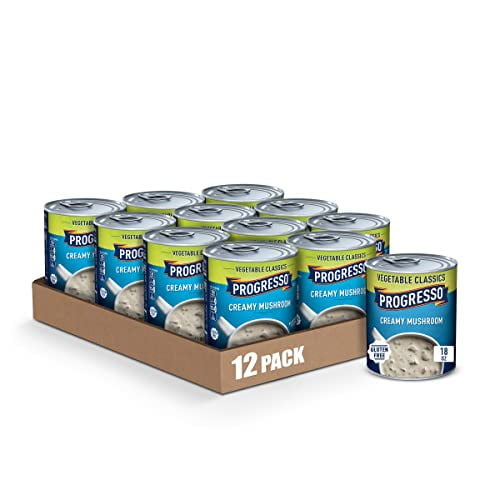 Progresso Vegetable Classics, Creamy Mushroom Canned Soup, Gluten Free