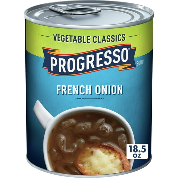 Progresso Vegetable Classics, French Onion Canned Soup, Gluten Free, 18.5 oz.