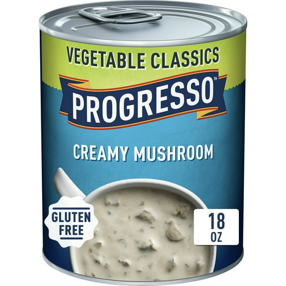 Progresso Vegetable Classics Soup, Creamy Mushroom, 18 oz (Pack of 4)