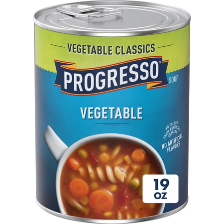 Progresso Vegetable Soup, Vegetable Classics Canned Soup, 19 oz