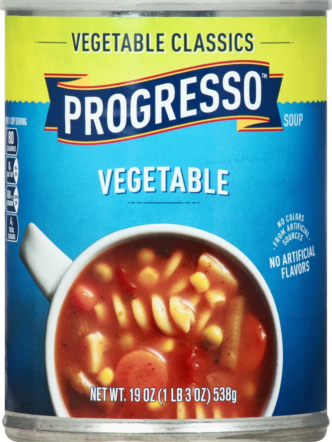 Progresso Vegetable Soup, Vegetable Classics Canned Soup, 19 oz