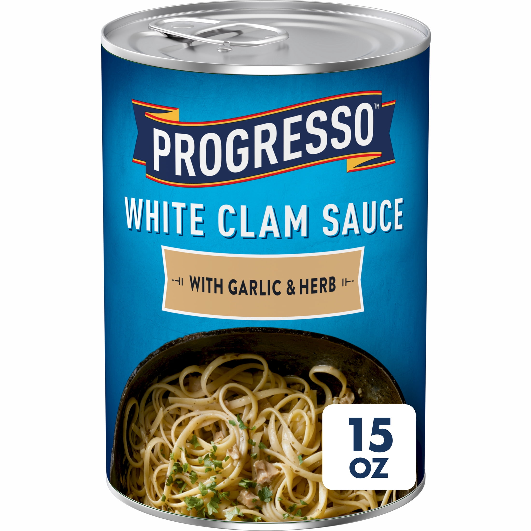 Progresso White Clam Sauce With Garlic & Herb, 15 oz.