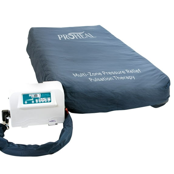 Proheal Bariatric True Low Air Loss Alternating Pressure Air Mattress with Pump - Pulsation Stages I-IV - 48” x 80” x 8”