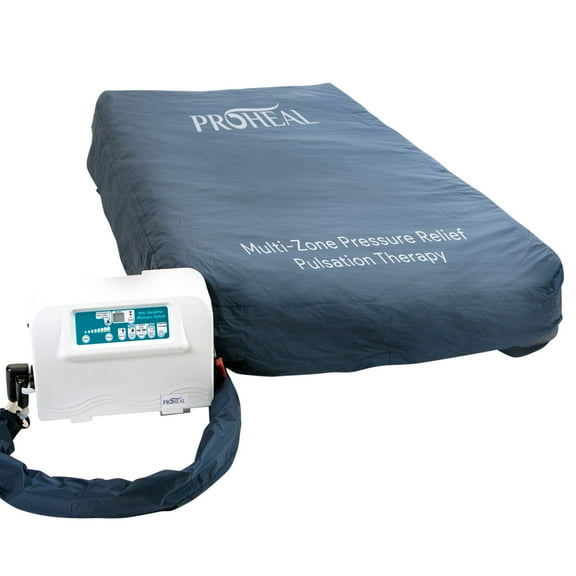 Proheal Bariatric True Low Air Loss Alternating Pressure Air Mattress with Pump & Pulsation Stages I-IV - 60” x 80” x 8”