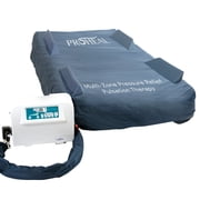 Proheal Bariatric True Low Air Loss Alternating Pressure Air Mattress with Pump & Raised Rails - Stages I-IV - 36  x 80  x 8 /11"