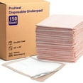 thumbnail image 1 of Proheal Disposable Heavy Absorbent Underpads (150 Pack) 23" x 36" - Incontinence Chux Bed Pads, 1 of 7