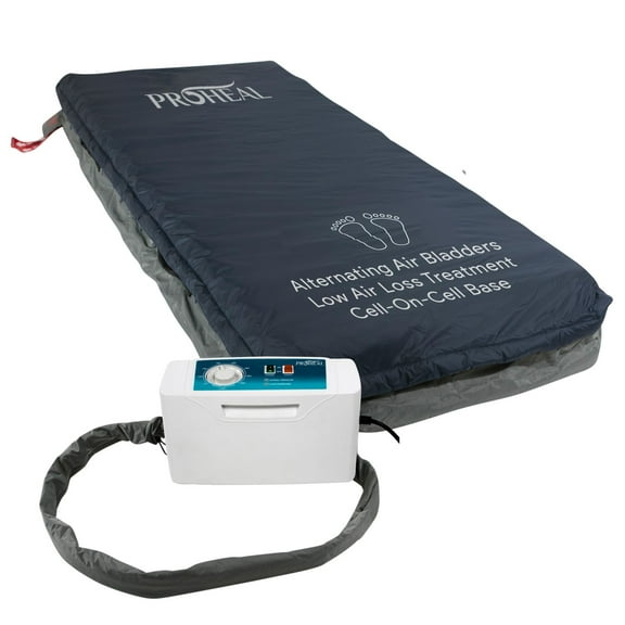 Proheal Low Air Loss Alternating Pressure Air Mattress with Silent Air Pump - Stages I-III - 36” x 84” x 8”