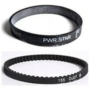 Proheat ClearView Deep Cleaner Belts 1 Flat & 1 Cogged Belt OEM // 18-3300-02 & 17365