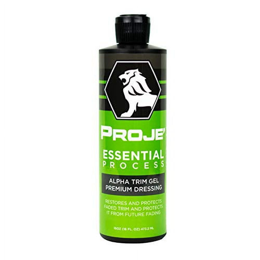 Proje Premium Car Care Alpha Trim Gel 16 oz Restore and Renew Faded