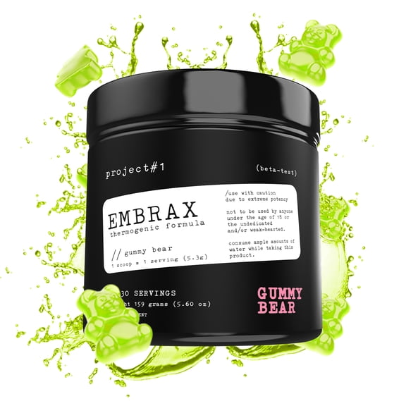 Project 1 Nutrition Embrax Gummy Bear 30 Servings
