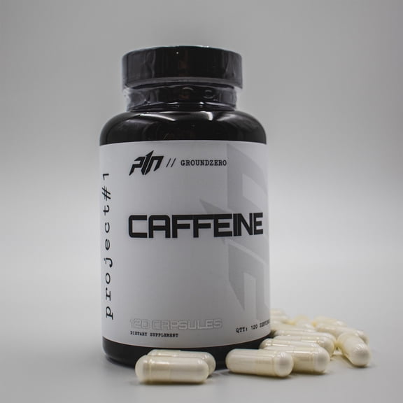 Project 1 Nutrition Caffeine Natural Caffeine Blend 250 mg 120 Capsules