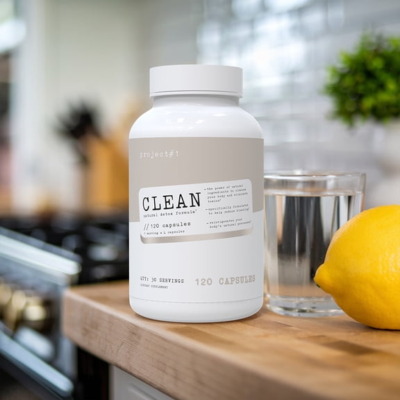 Project 1 Nutrition Clean Dietary Supplement 1 Count 120 Caps