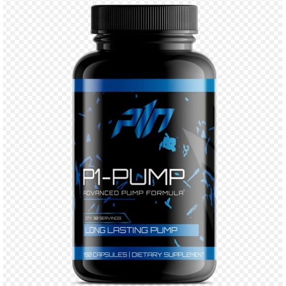Project 1 Nutrition P1 Pump Performance Supplements 1 Count 180 Caps