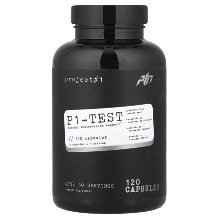 Project 1 Nutrition P1 Test Amino Acid Supplements Builds Muscle 30 Count