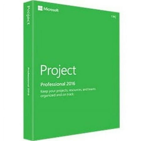 Microsoft Project 2016 Professional - 1 PC