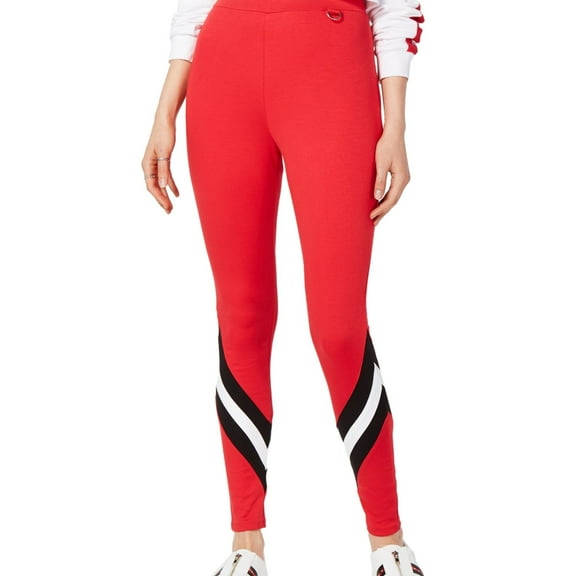 Project 28 Womens 2 Stripe Casual Leggings, Multicoloured, Small