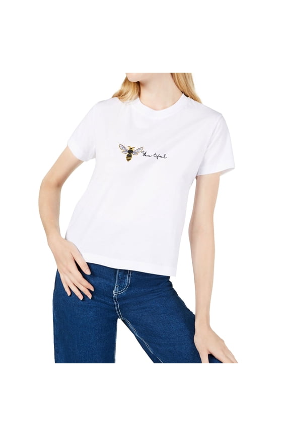 Project 28 Womens Bee You Tiful Graphic T-Shirt