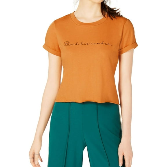 Project 28 Womens Block His Number Graphic T-Shirt