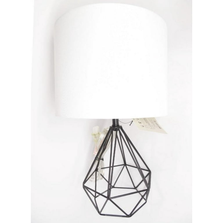 Black wire lamp base sale