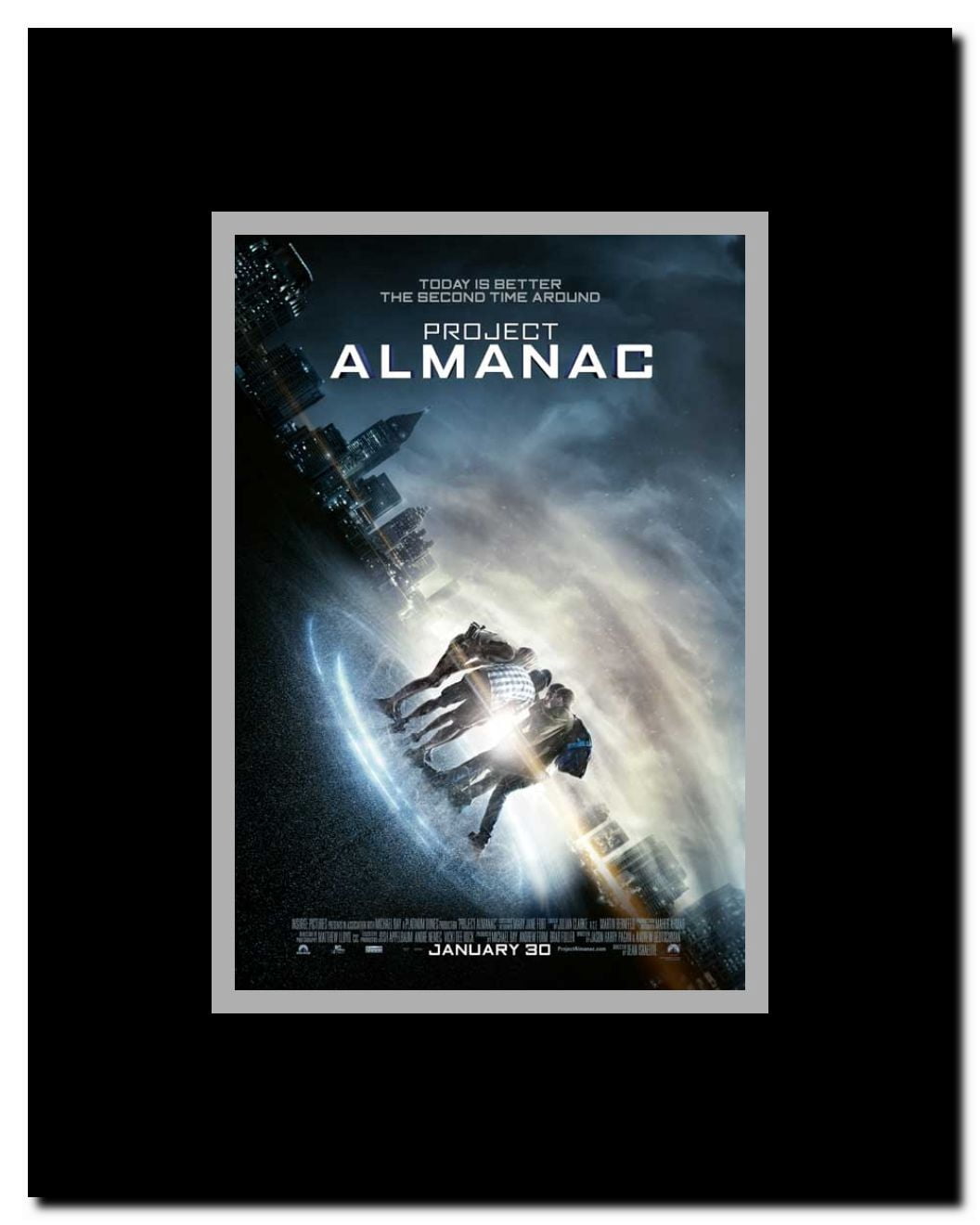 Project Almanac Framed Movie Poster
