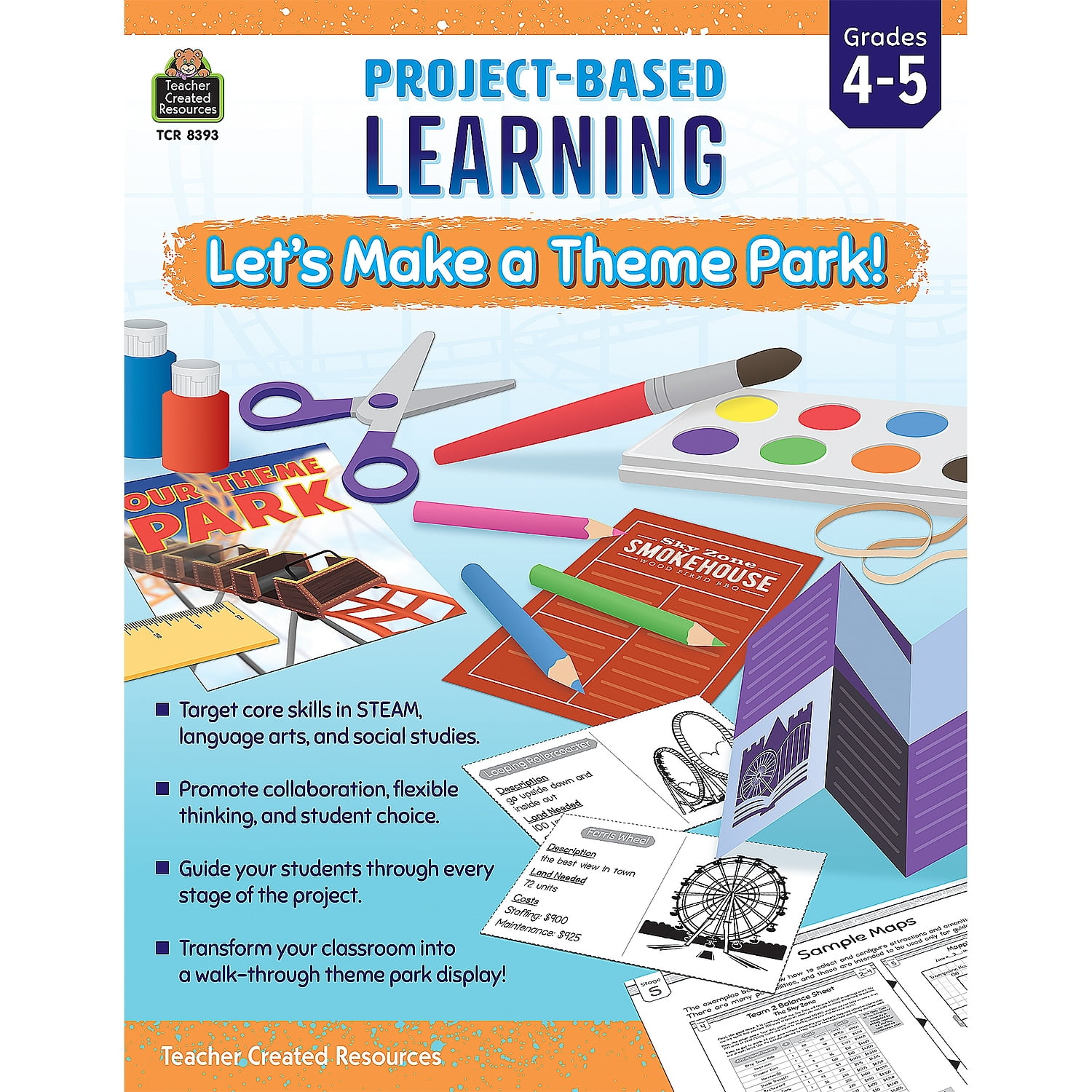 Project Lets Project Based Learning: Lets Make a Theme Park - Walmart.com