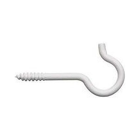 Project Basics 129672 3" White Ceiling Hook 2 Pack