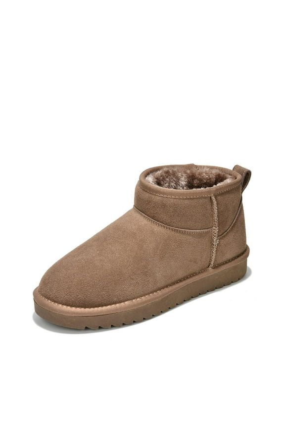 100% Genuine Suede Snow Boots - Ankle Boots for Women (Hippy)