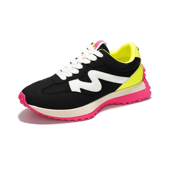 Project Cloud Leather Sneakers Women's Shoes, Memory Foam & Rubber Sole Shoes for Women (Lecco)