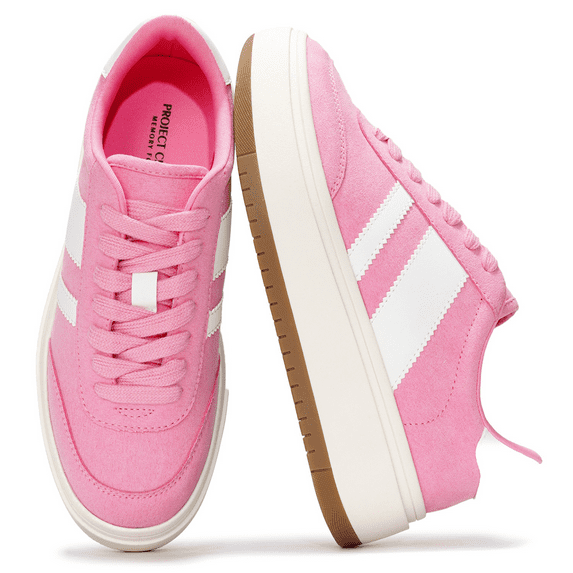 Project Cloud Sneakers for Women - Lace Up Memory Foam Insole Womens Shoes (Nita)