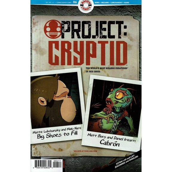 Project: Cryptid #6 VF ; Ahoy Comic Book