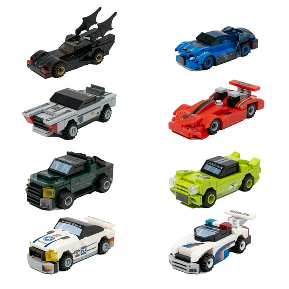 Project_D Famous Car1 Collection Series 8 Packs building block