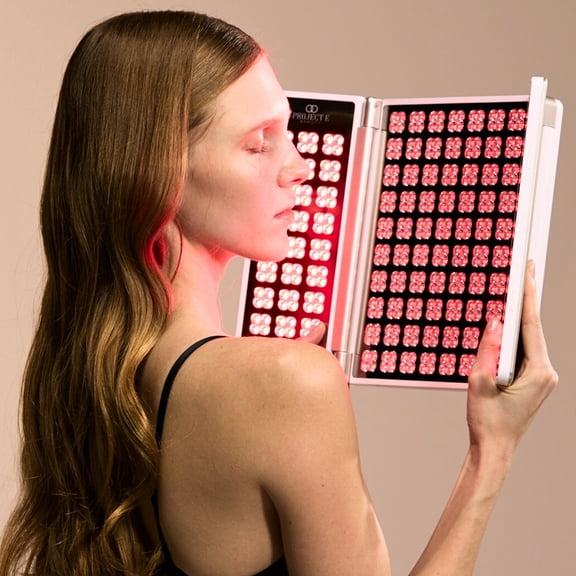 Project E Beauty Alora | Age Renewal LED Light Therapy Panel | 1488 LEDs | 5 wavelengths | Acne Light | Red Light Therapy | Facial & Body