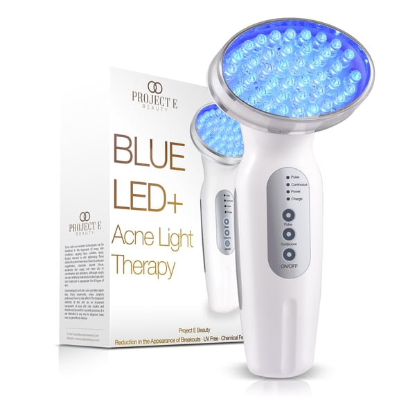 Project E Beauty Blue Light Therapy For Acne |Facial Light Therapy Devices For Acne | Anti-Acne Skincare | Reduce Dark Spots & Scars |Remove Blemishes