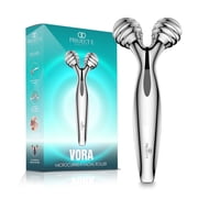 Project E Beauty VORA Microcurrent Facial Roller، مدلك لطيف للوجه لشد الوجه الفوري وشد البشرة والعناية بالبشرة المضادة للشيخوخة