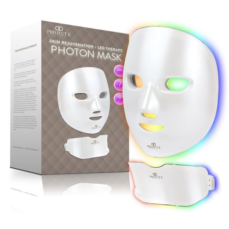Project E Beauty Wireless 7 Color LED Mask, Transforming