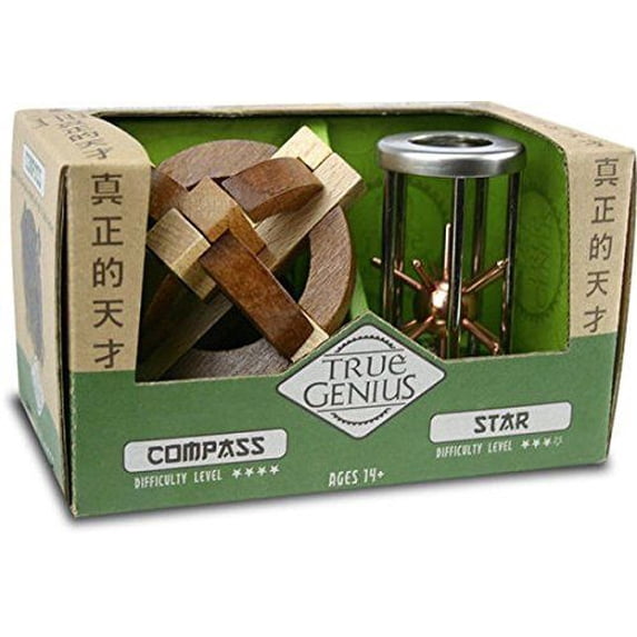 Compass and Star Combo, True Genius - Disentanglement Puzzles, Brain ...