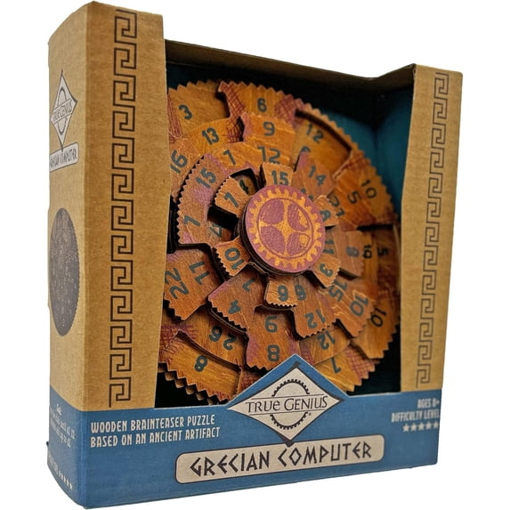 Project Genius True Genius - Grecian Computer Brainteaser Puzzle Game