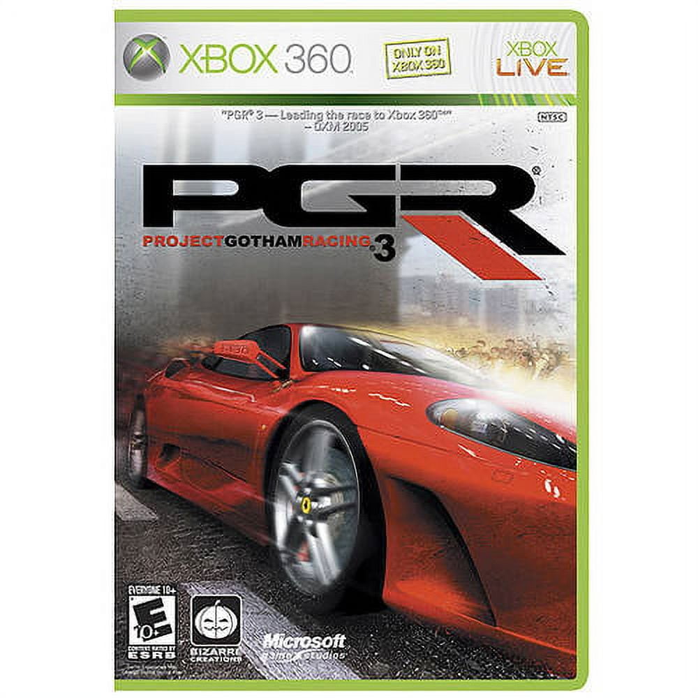 Xbox 360 console jogo de vídeo: pgr 4 projeto gotham racing. Espanhol, pegi  3 +, cópia do pacote (jogo xbox 360 segunda mão) - AliExpress