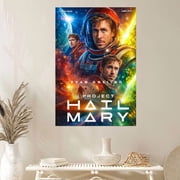 Project Hail Mary 2026 Movie Poster Adventure / Space Odyssey, Science Fiction Poster Gift For Fan Poster Size 24x36 GoldenGate JSC