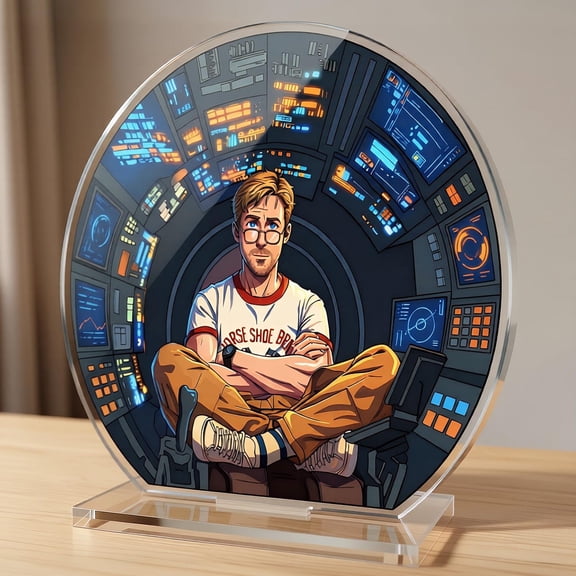 Project Hail Mary Acrylic Standee | Grace Space Capsule Standee | Amaze fan art (1 standee)