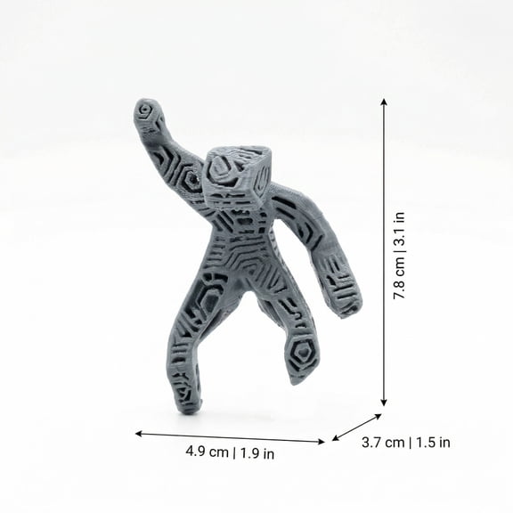 Project Hail Mary Action Doll 3D Printed Fully Articulated Robot Figure with Movable Joints Collectible Desk Model for Adult Sci-Fi Fans