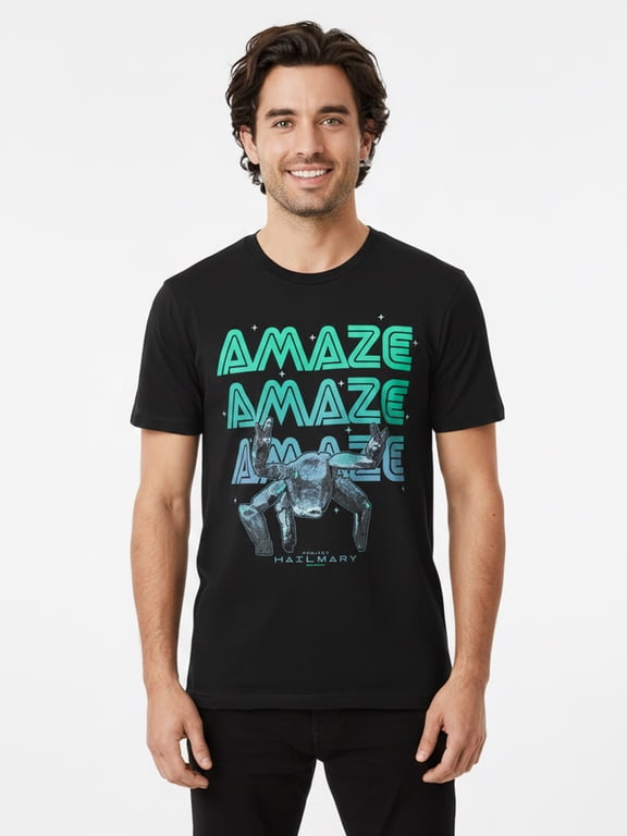 Men's Graphic Short Sleeve Tee, Amazing Rocky, Sizes S-3XL