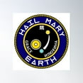 thumbnail image 1 of Project Hail Mary Mission Crest | Poster Wall Art, Modern Wall Decor, 16x16 UNFRAMED, 1 of 3