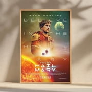 Project Hail Mary Movie Poster, Wall Art, Film Poster Artwork, Unframed Paper Poster 8x10in