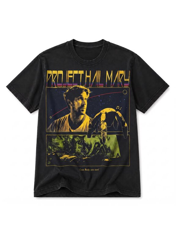 Project Hail Mary T-Shirt, Sizes S-5XL, Gildan 5000